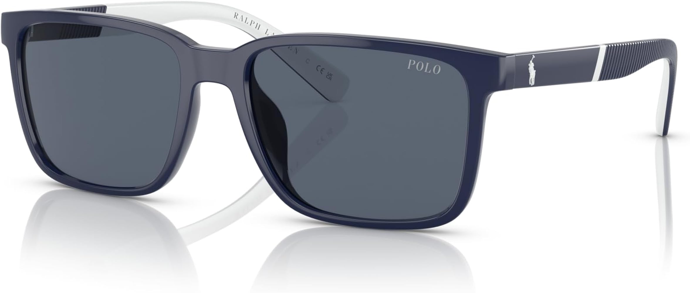 ラルフローレン めがね ケース入り RRL - ブラックレザーのメガネ