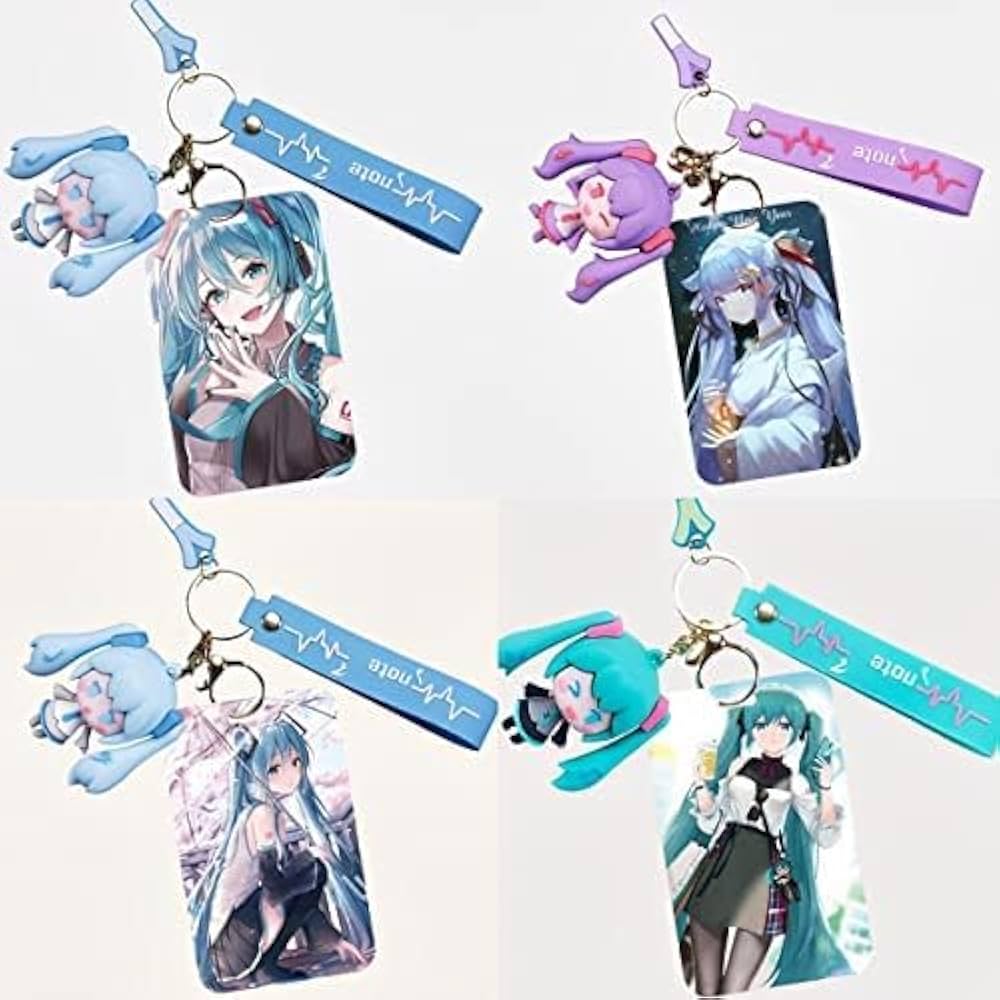 Amazon.co.jp: XZCWGL 初音ミク パスケース ICカードケース 学生証