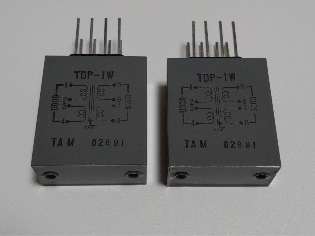 Amazon.co.jp: タムラ TDP-1W 2個 ライントランス 600Ω：600Ω : おもちゃ