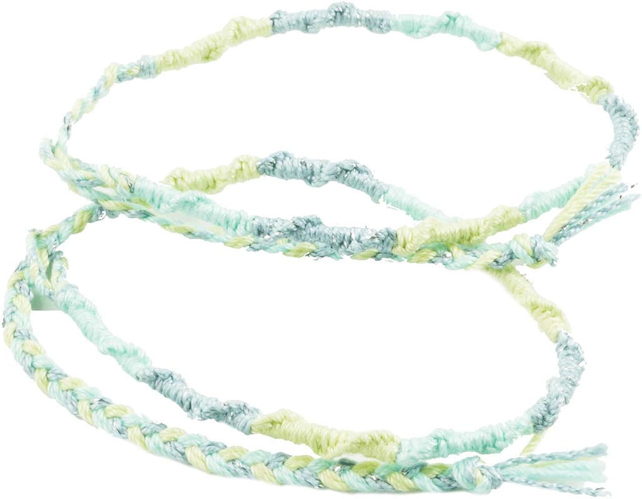 Amazon | 2点セット ハンドメイド ペア カップル ミサンガ Missanga