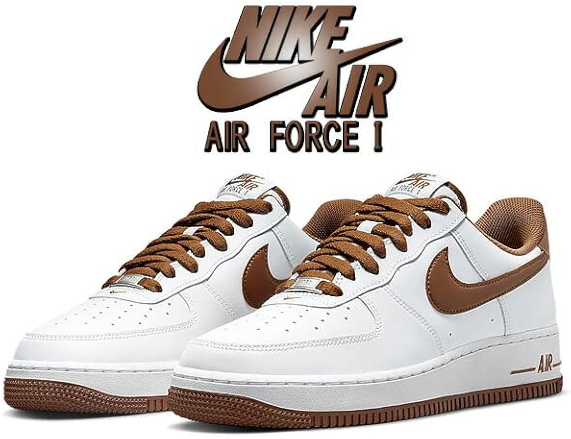 Amazon | [ナイキ] エアフォース 1 07 AIR FORCE 1 07 white/pecan-wht