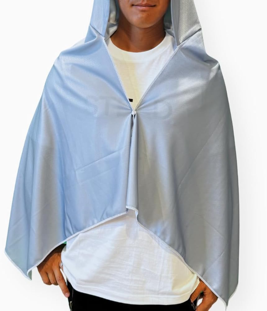 Amazon.co.jp: [STEAD] 冷感アイスポンチョ｜熱中症対策 スポーツ観戦