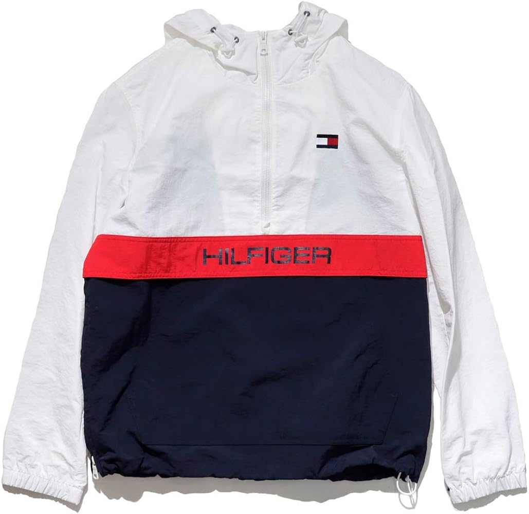 Amazon.co.jp: [トミーヒルフィガー] ナイロン ジャケット メンズ プル