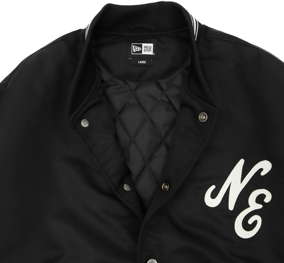 Amazon | [ニューエラ] newera ジャケット スタジャン Nylon Varsity