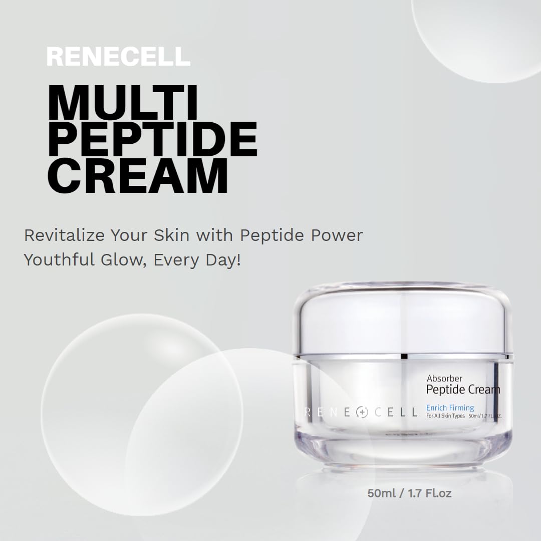 Amazon.co.jp: RENE CELL [Renecell] 吸収ペプチドクリーム : ビューティー