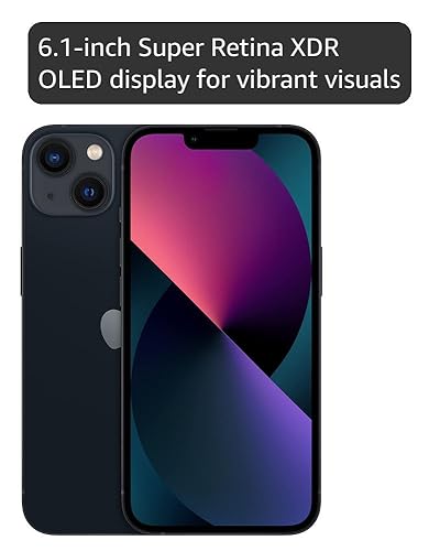 Amazon.com: Apple iPhone 13, 128GB, Midnight - Unlocked (Renewed