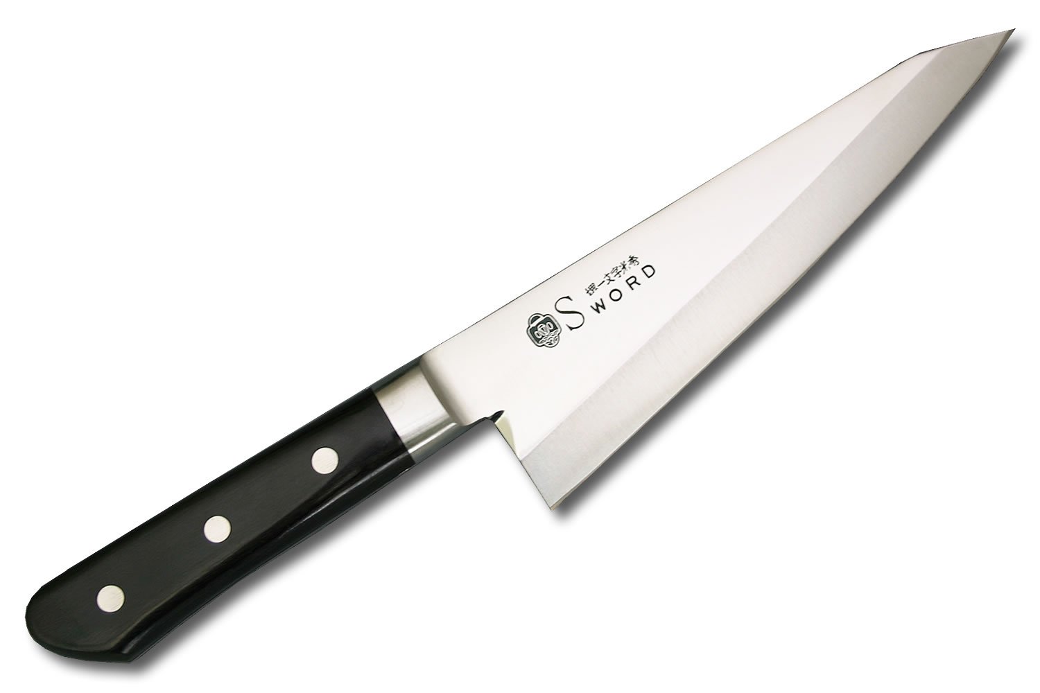 Amazon | 堺一文字光秀 洋包丁 サビに強い ステンレス 全鋼 片刃 精肉