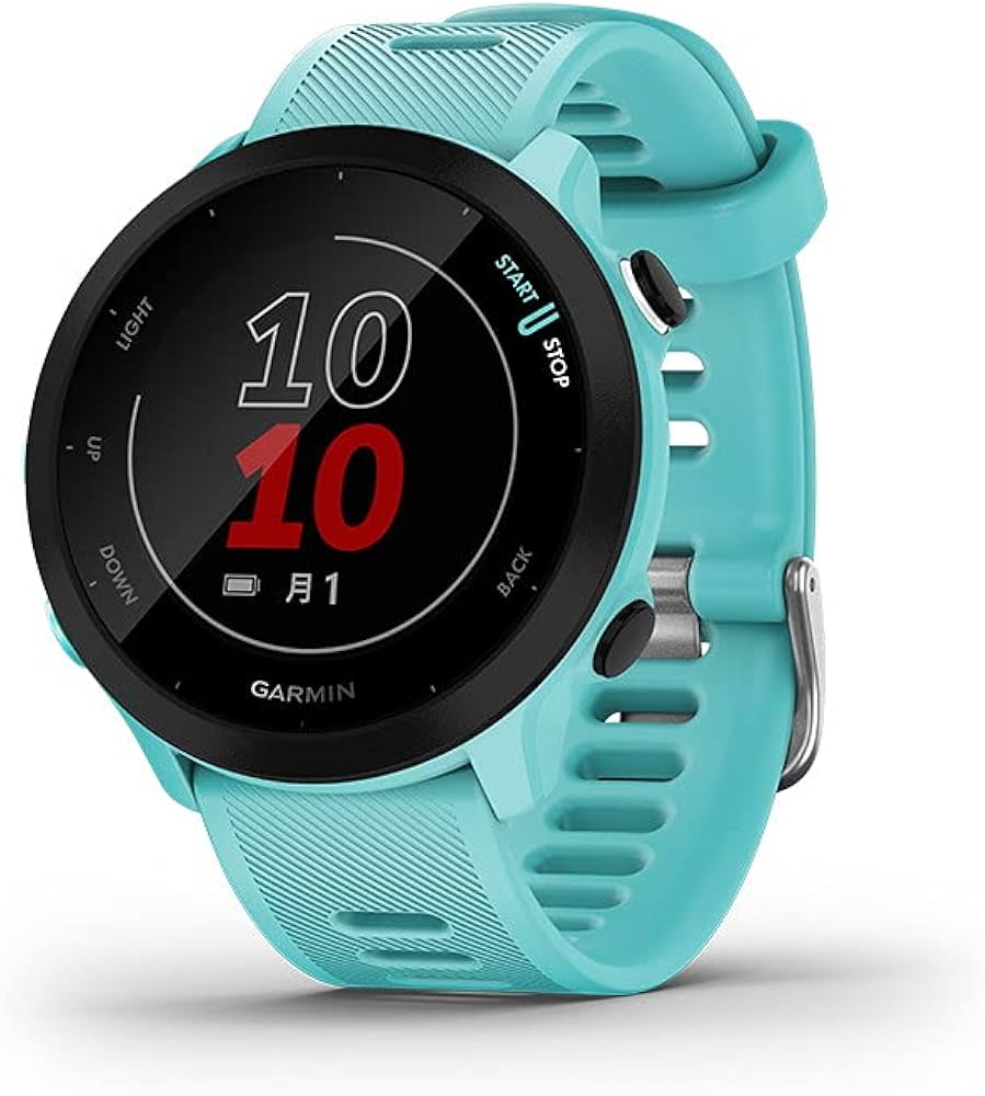 Amazon | GARMIN(ガーミン) ForeAthlete 55 Aqua 心拍 歩数 防水 軽量