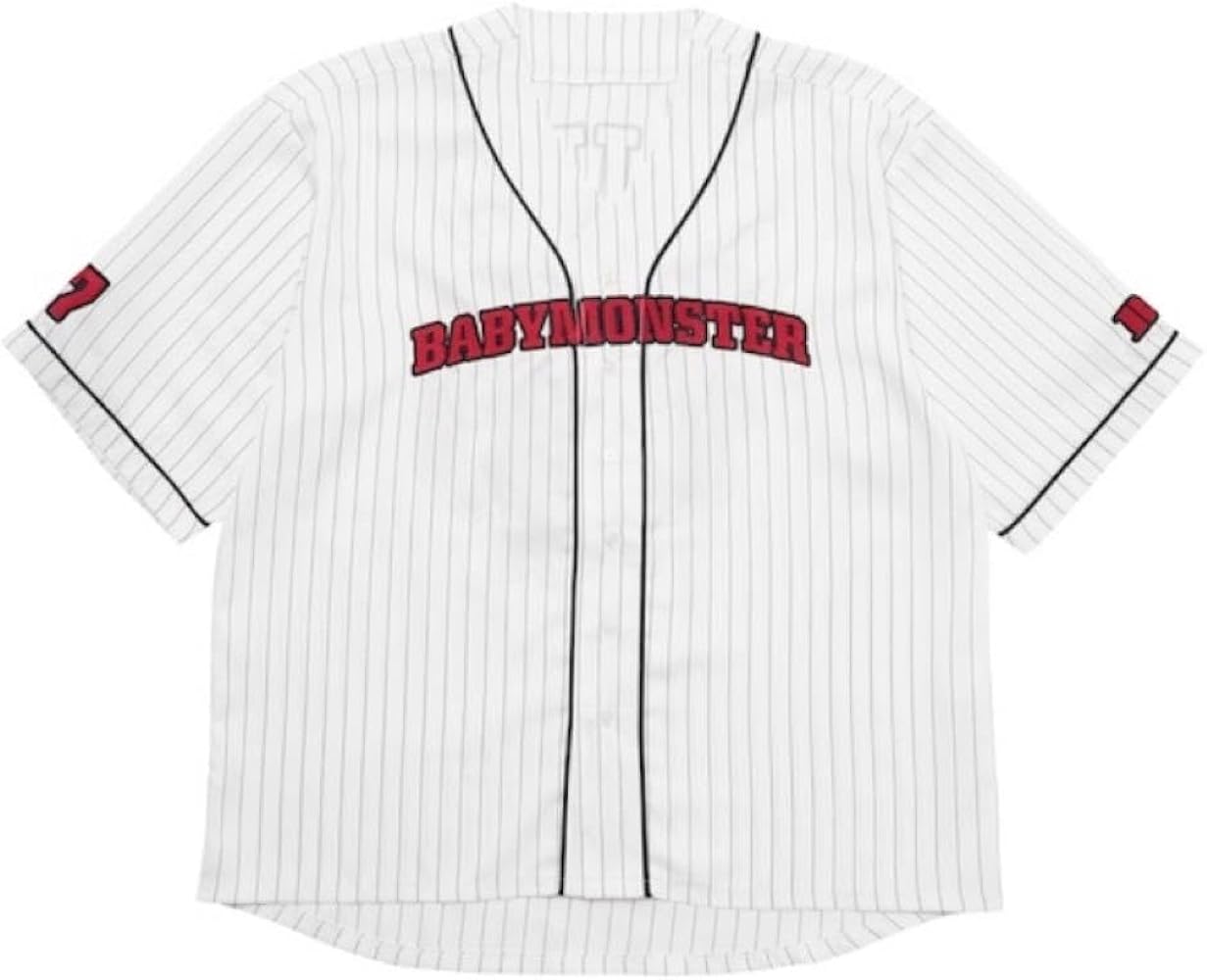 Amazon.co.jp: babymonster 日本 ペンミ ベビモン ベースボール シャツ