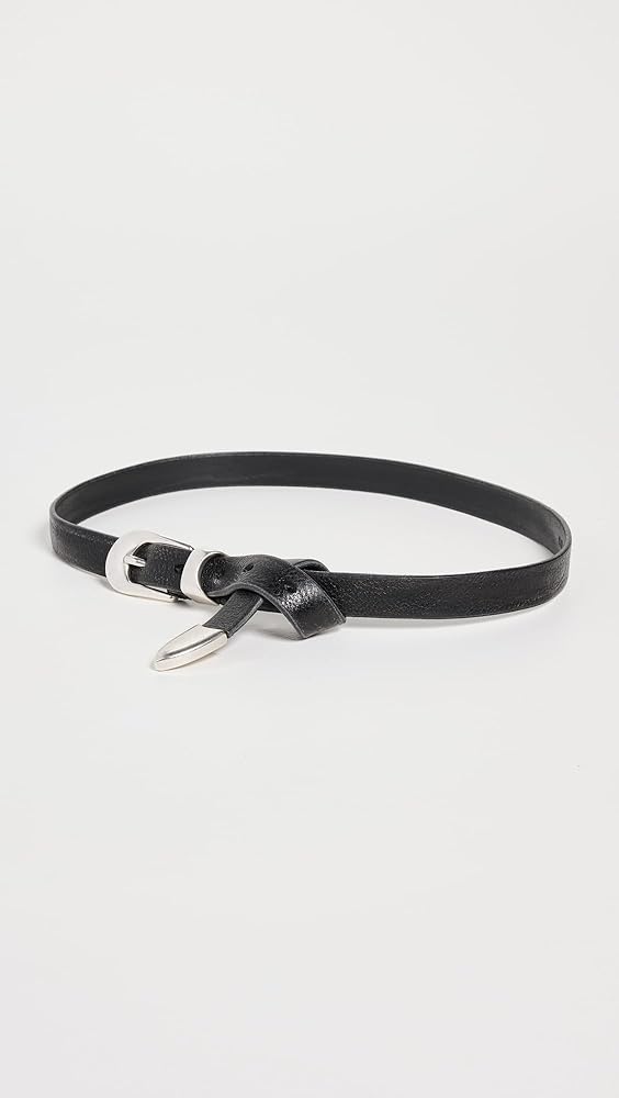 Amazon.com: Our Legacy Men's Leather Belt, Black Leather, 70