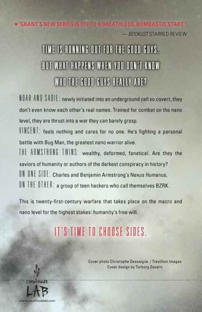 Amazon.com: BZRK: 9781606844182: Grant, Michael: Books