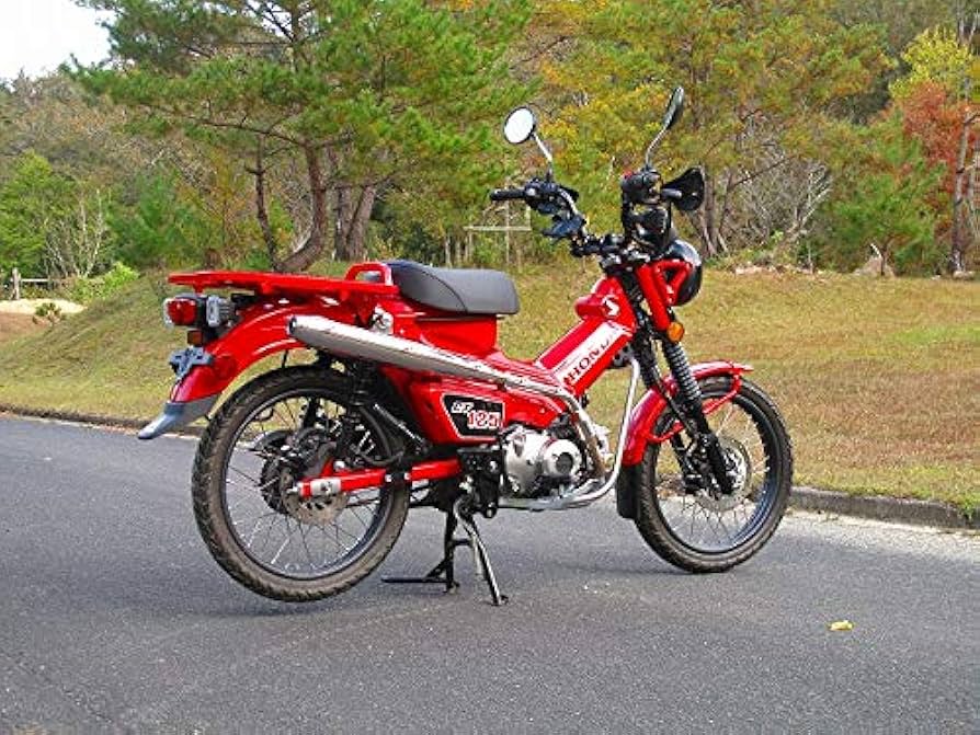 Amazon | CT125ハンターカブ（JA65）用トレイルマフラー ワイヤー