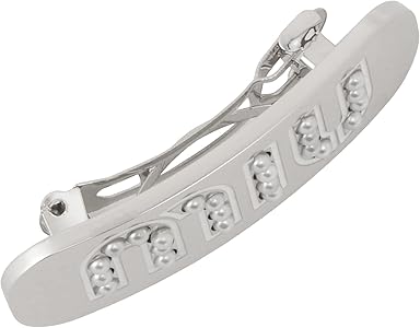 MIUMIU】ビーズ付きミュウパールリジッドヘアクリップ