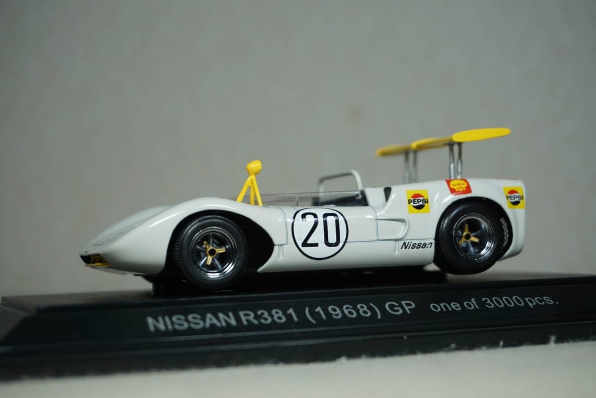 1/43 EBBRO NISSAN R381 日本GP 1968 1⁄43 EBBRO 日産 NISSAN R381(1968)