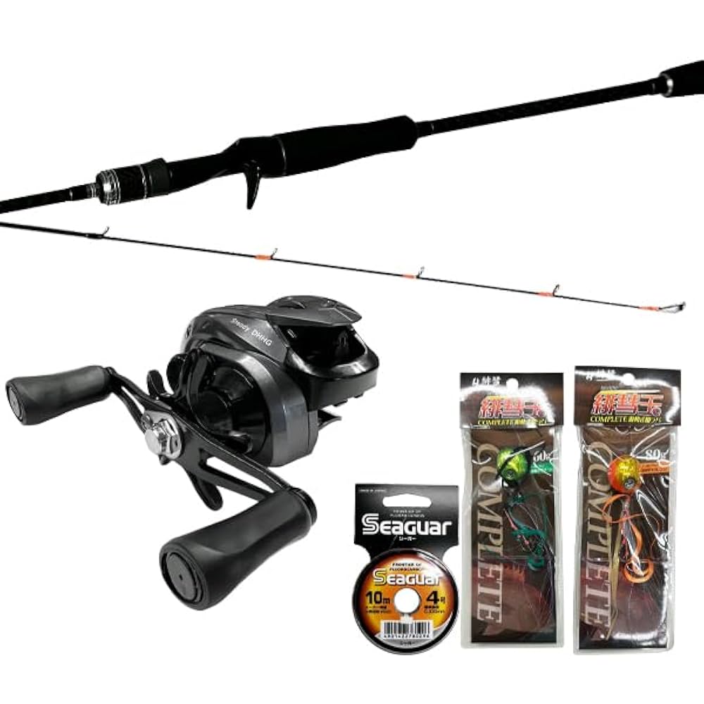 美品】 タイラバ フライデー ライトゲームロッド リール セット