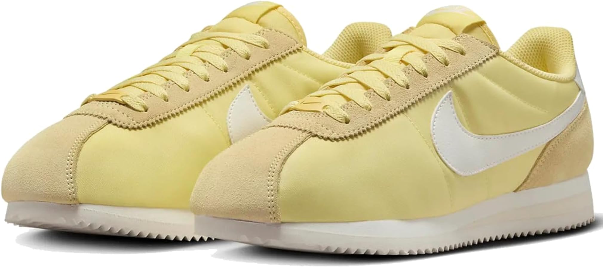 Amazon | [ナイキ] コルテッツ TXT W Cortez TXT ソフトイエロー
