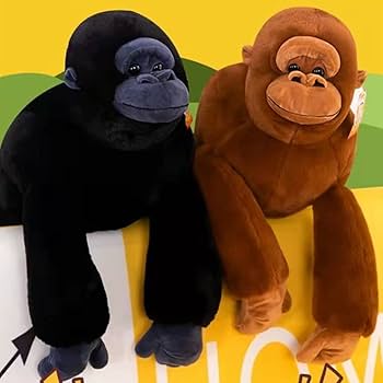 Amazon.co.jp: ゴリラ 抱き枕 もふもふぬいぐるみ 70cm 大きい 面白い