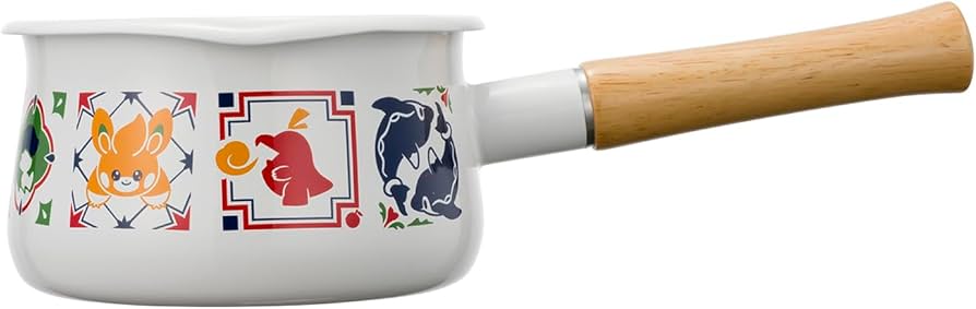 Amazon.co.jp: Pokemon Center Original Enamel Milk Pan Paldea tile