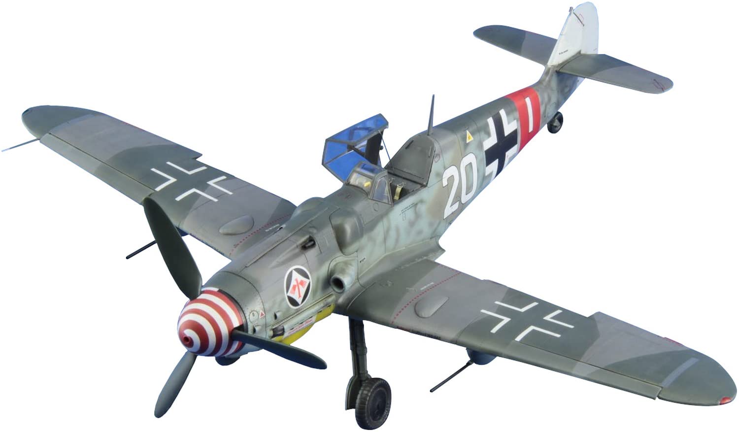 エデュアルド 1/48 Bf 109E 2機 ロイヤルクラス おまけデカール付き