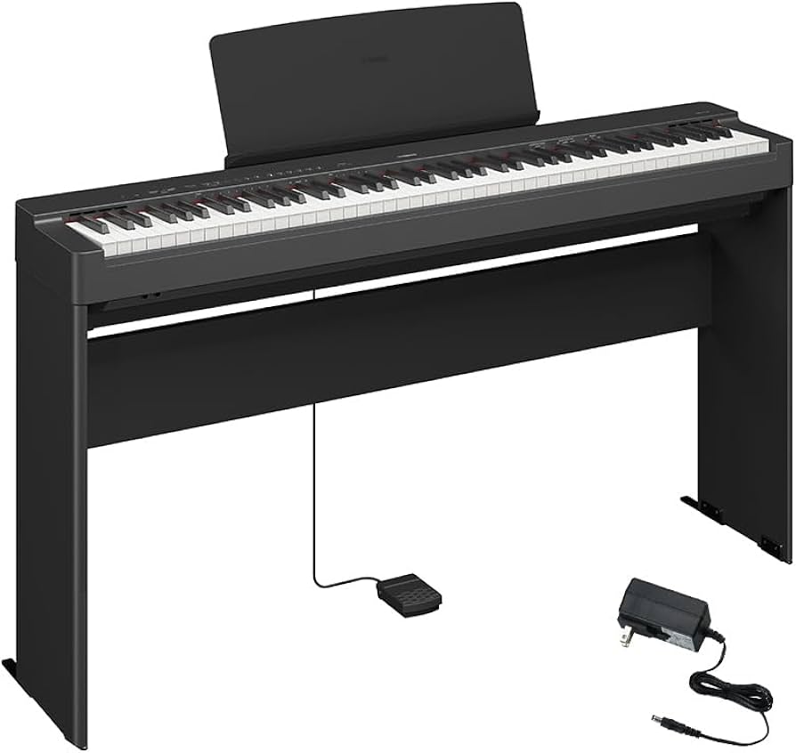 Amazon | ヤマハ P-225B ブラック 電子ピアノ 88鍵盤 専用スタンド