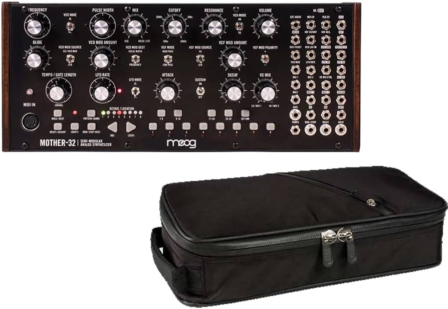 Amazon | 【専用ギグバッグセット】moog モーグ - MOTHER-32 セミ