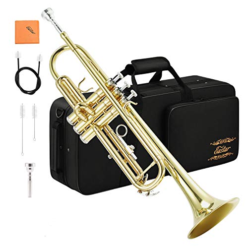 Amazon | Eastar トランペット Bb調 Trumpet 初心者 清潔アクセサリー