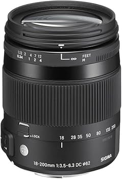 Amazon.co.jp: SIGMA 18-200mm F3.5-6.3 DC MACRO HSM | Contemporary