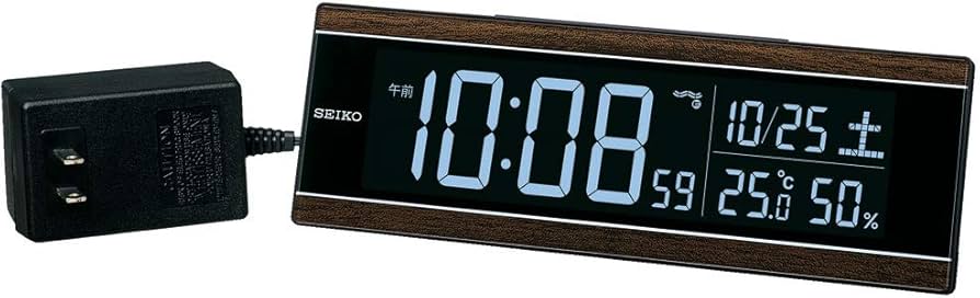 Amazon.co.jp: セイコークロック(Seiko Clock) 置き時計 目覚まし時計