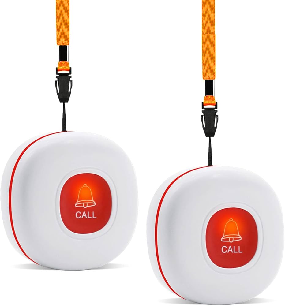 Amazon.co.jp: DAYTECH 介護ベル コールボタン 2個（受信機とペア