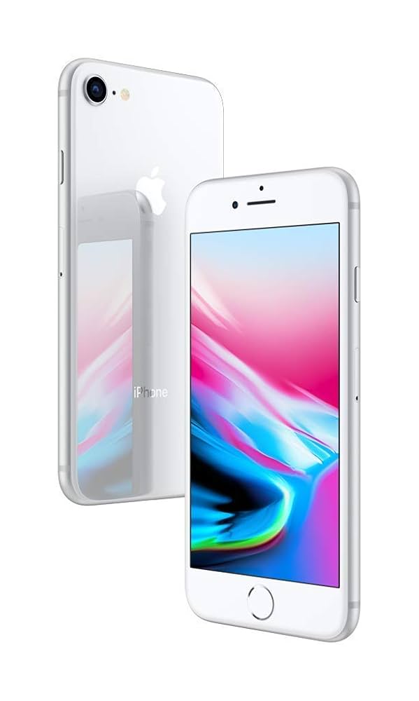 Apple iPhone 8 シルバー 画面ひびあり Apple iPhone 8 64GB シルバー