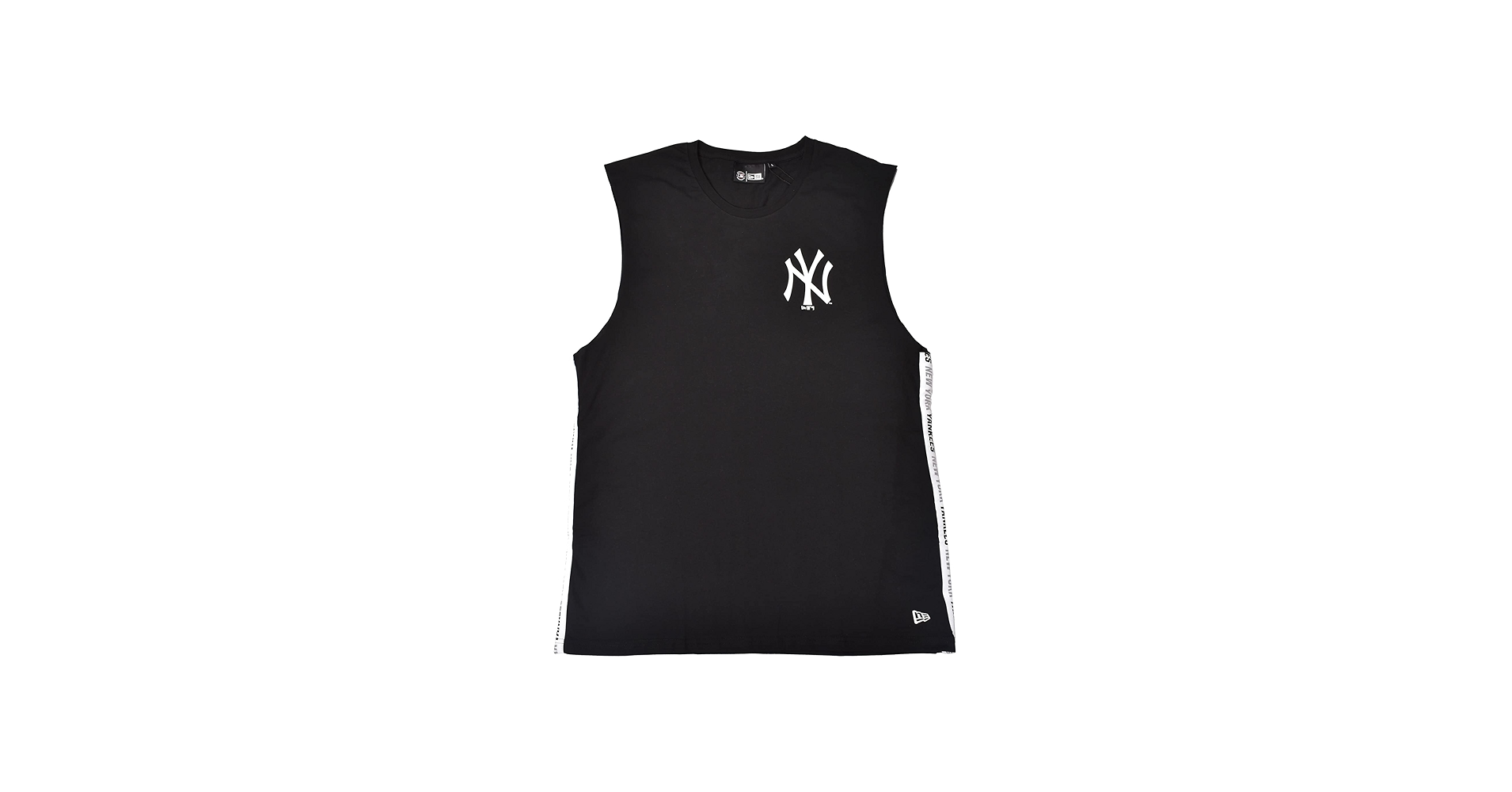 Amazon | [ニューエラ] タンクトップ MLB チェスト ロゴ テーピング