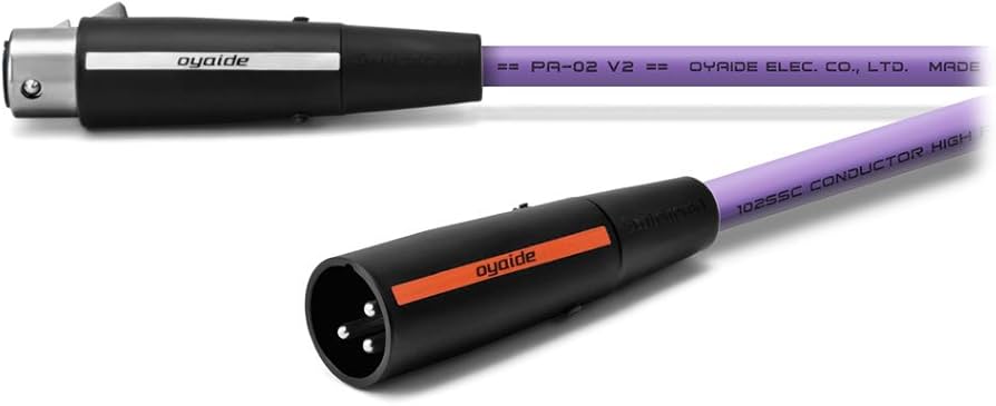 Amazon.co.jp: OYAIDE PA-02 TX V2 1.0m XLR インターコネクトケーブル