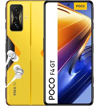 Poco F4 GT 5G Smartphone 8+128GB, 6.67 Inch AMOLED 120Hz E4 Screen