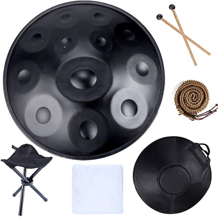 Amazon | ハンドパンドラム楽器 ハンドパン楽器 ハンドパンドラム