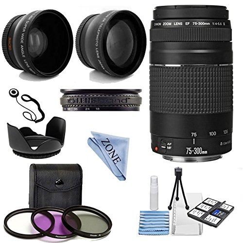 Amazon | Canon EF 75 – 300 mm f / 4 – 5.6 III望遠ズームレンズ