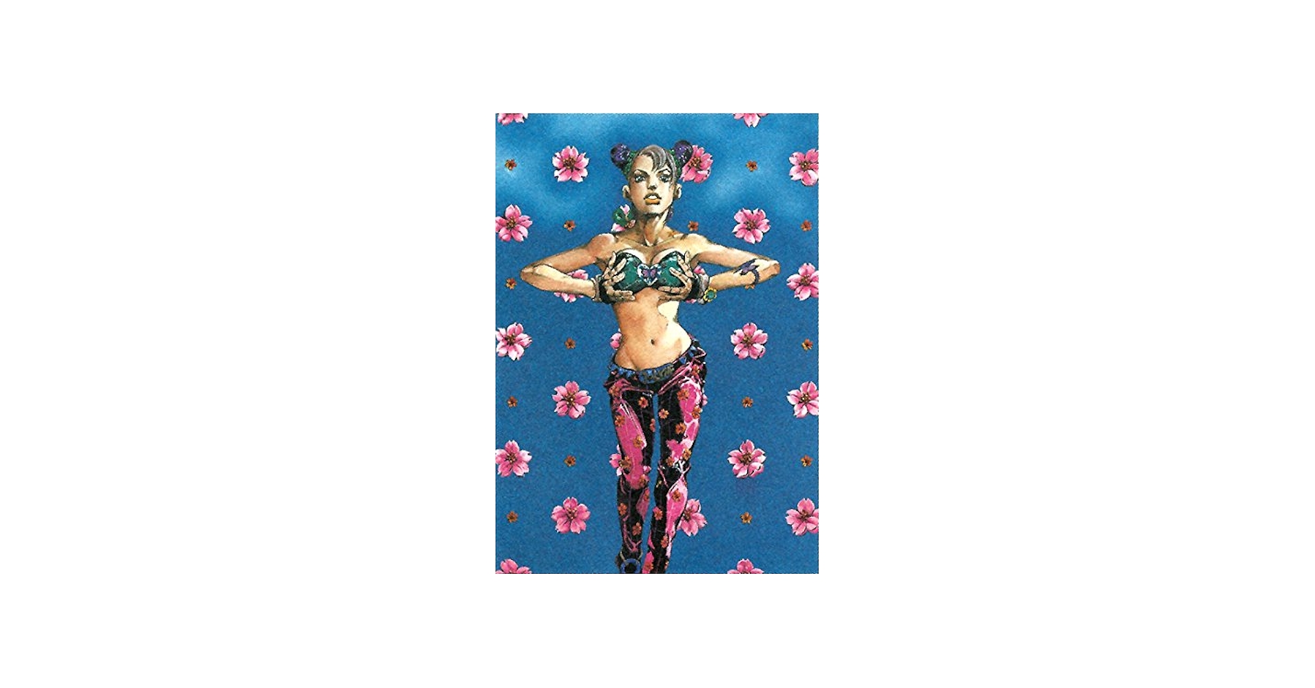 Amazon.co.jp: 荒木飛呂彦原画展 ジョジョ展 複製原画 徐倫Ver. : おもちゃ