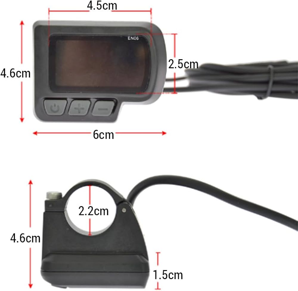 Amazon.co.jp: 電動自転車・Eスクーター用LCDディスプレイスピード
