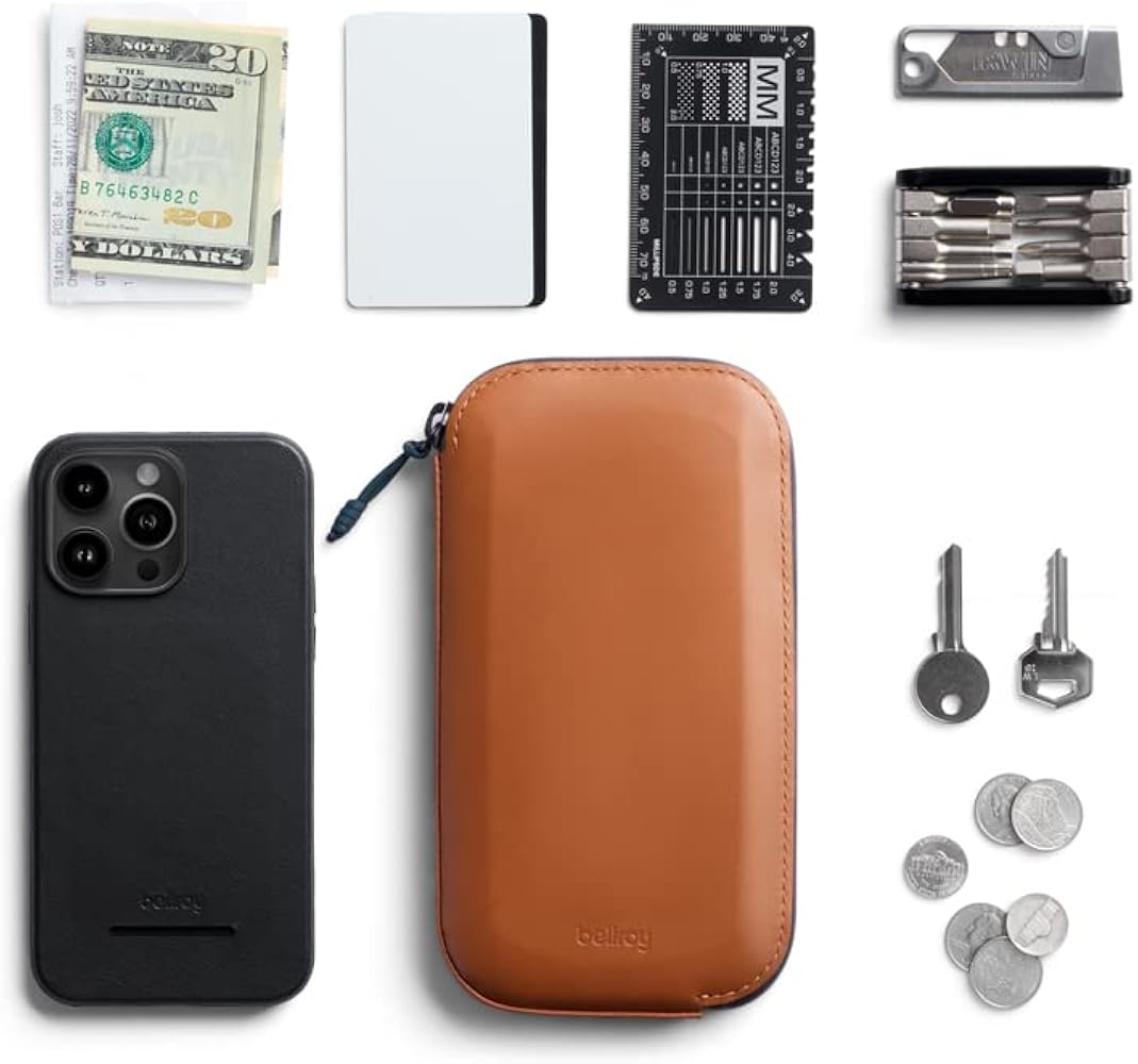 Amazon.com | Bellroy Venture Phone Pocket Plus - Bronze | Travel