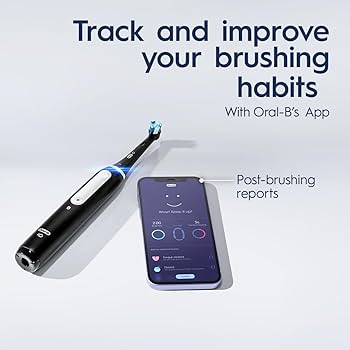 Amazon | オーラルB 電動歯ブラシ iOシリーズ4 ブラシヘッド1本付き