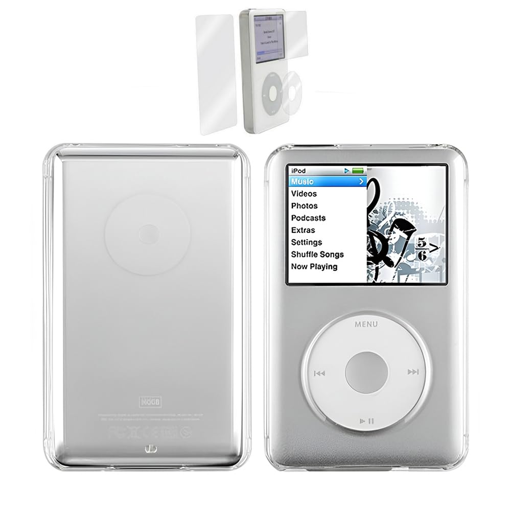 Clear Hard Snap-on Case Cover for Apple iPod Classic 6th 7th 80GB
