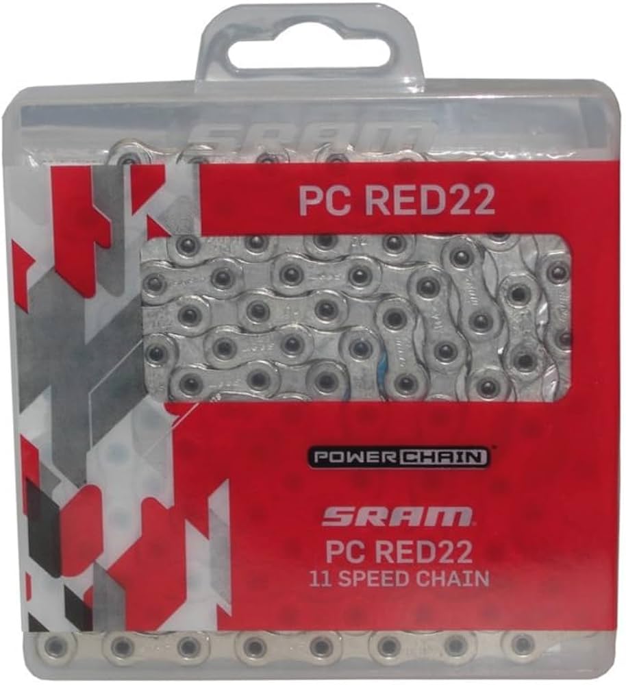 Amazon.com : SRAM Red 22 Chain - 11-Speed, 114 Links, Silver