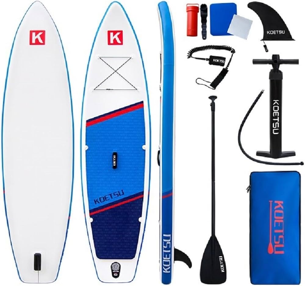 Amazon | KOETSU 2層 空気注入式 SUP パドルボード ウォーター