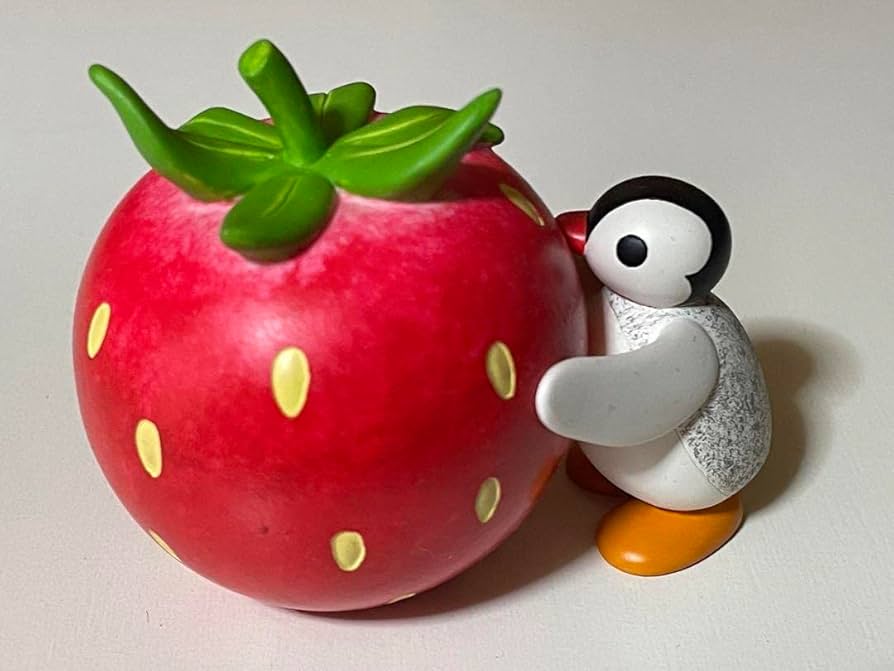 ピングー オレンジ ポリレジン フィギュア pingu PINGU ピングー