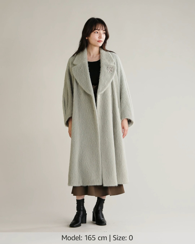 Amazon.co.jp: シャギーコクーンコート : ファッション