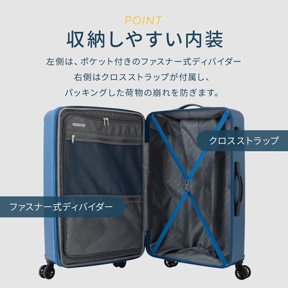 Amazon.co.jp: [アメリカンツーリスター] スーツケース キャリーケース