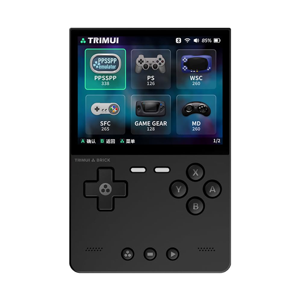 Amazon.co.jp: Trimui Brick レトロハンドヘルドゲーム機 A133plus