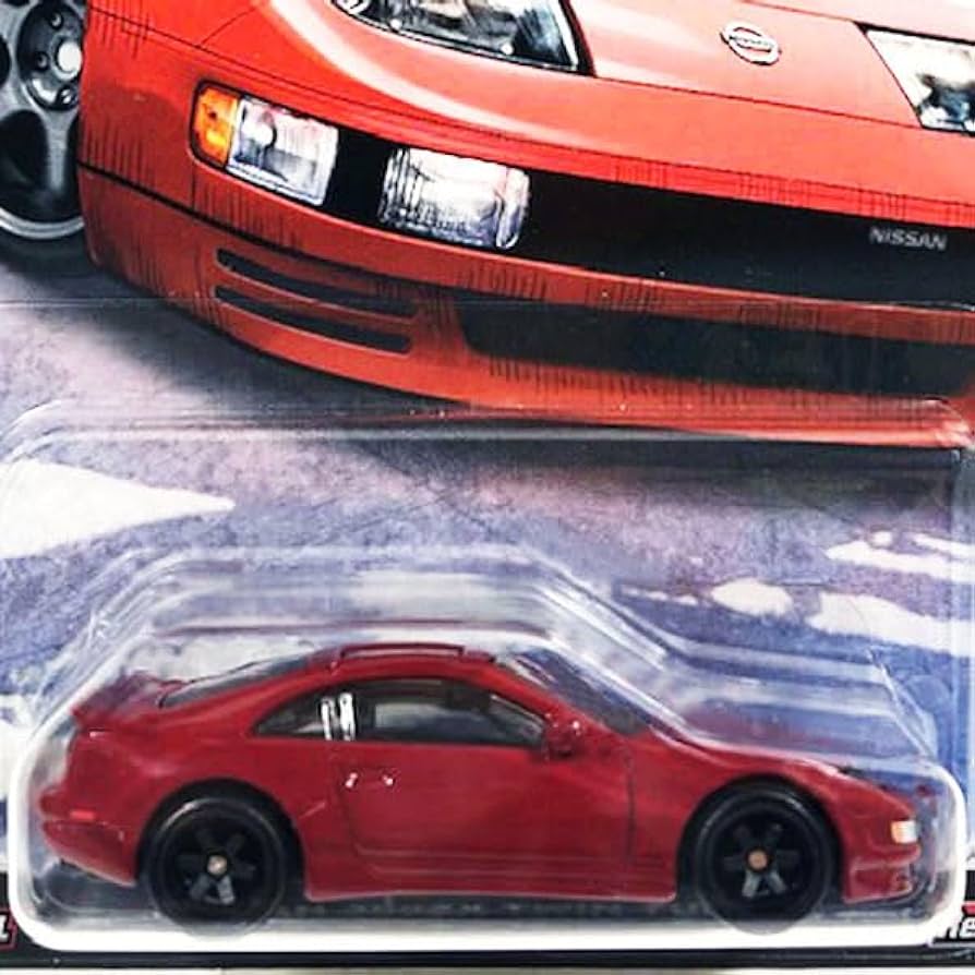Amazon | ホットウィール 2023 300ZX ツインターボ レッド Z32 カー