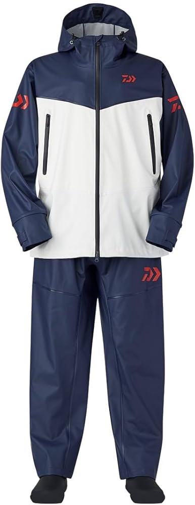 Amazon | ダイワ(DAIWA) オーシャンレインスーツ DR-6025 ネイビー XL