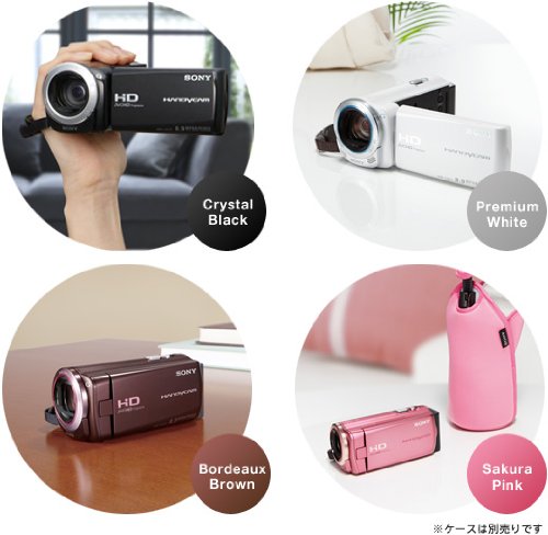 Amazon.co.jp: SONY HDビデオカメラ Handycam CX270V サクラピンク HDR