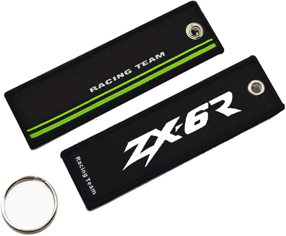 6 Inches Motorcycle Key Chain Key Ring Tag Label Compatible With